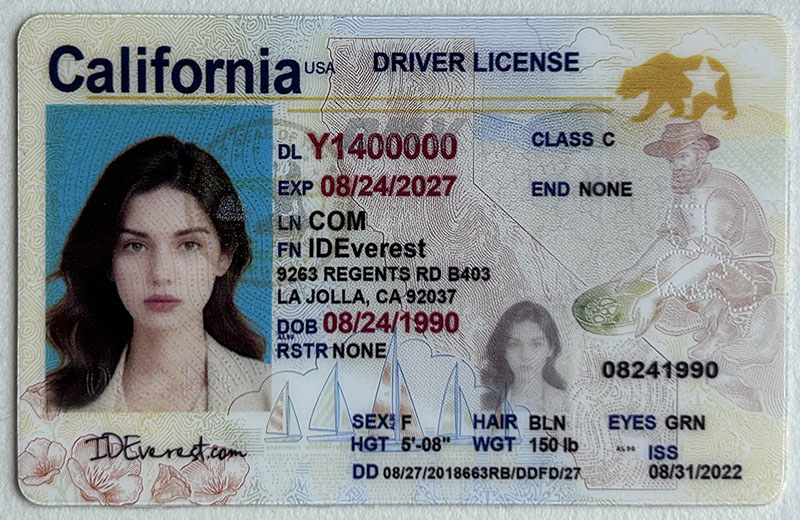 California Fake ID